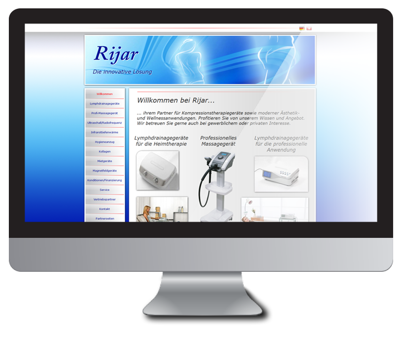 Rijar: Partner für Kompressionstherapiegeräte sowie moderner Ästhetik- und Wellnessanwendungen